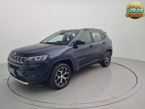 JEEP COMPASS 1.3 T270 TURBO FLEX LONGITUDE AT6